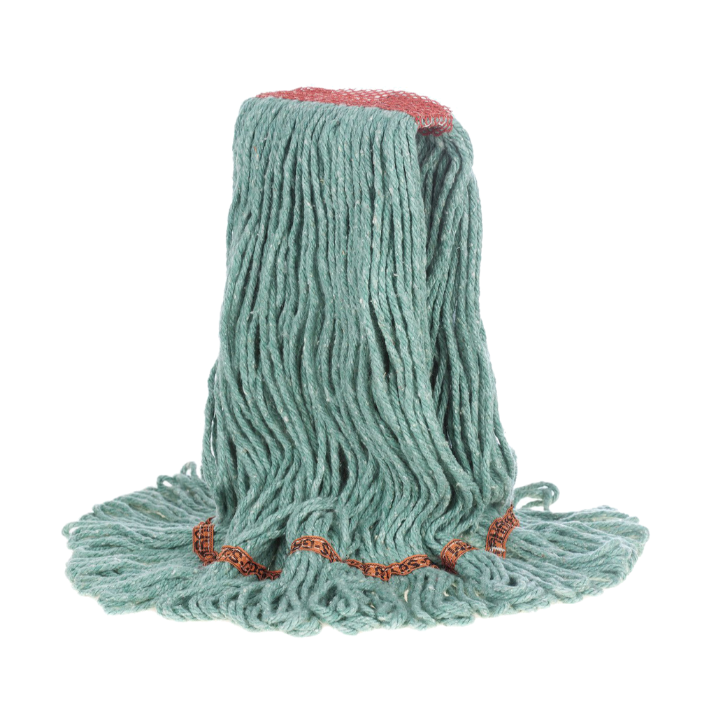 Atlas Graham Narrow Band Tuff Stuff Green Wet Mop Head ICS Clean Supplies