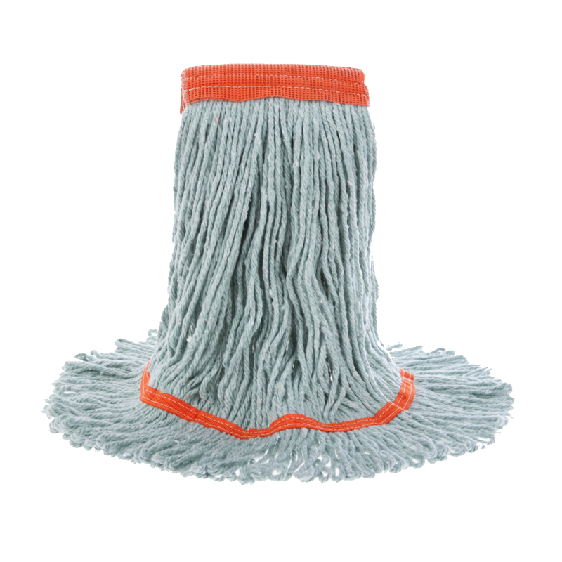 Atlas Graham Wide Band JaniLoop Green Wet Mop Head ICS Clean Supplies