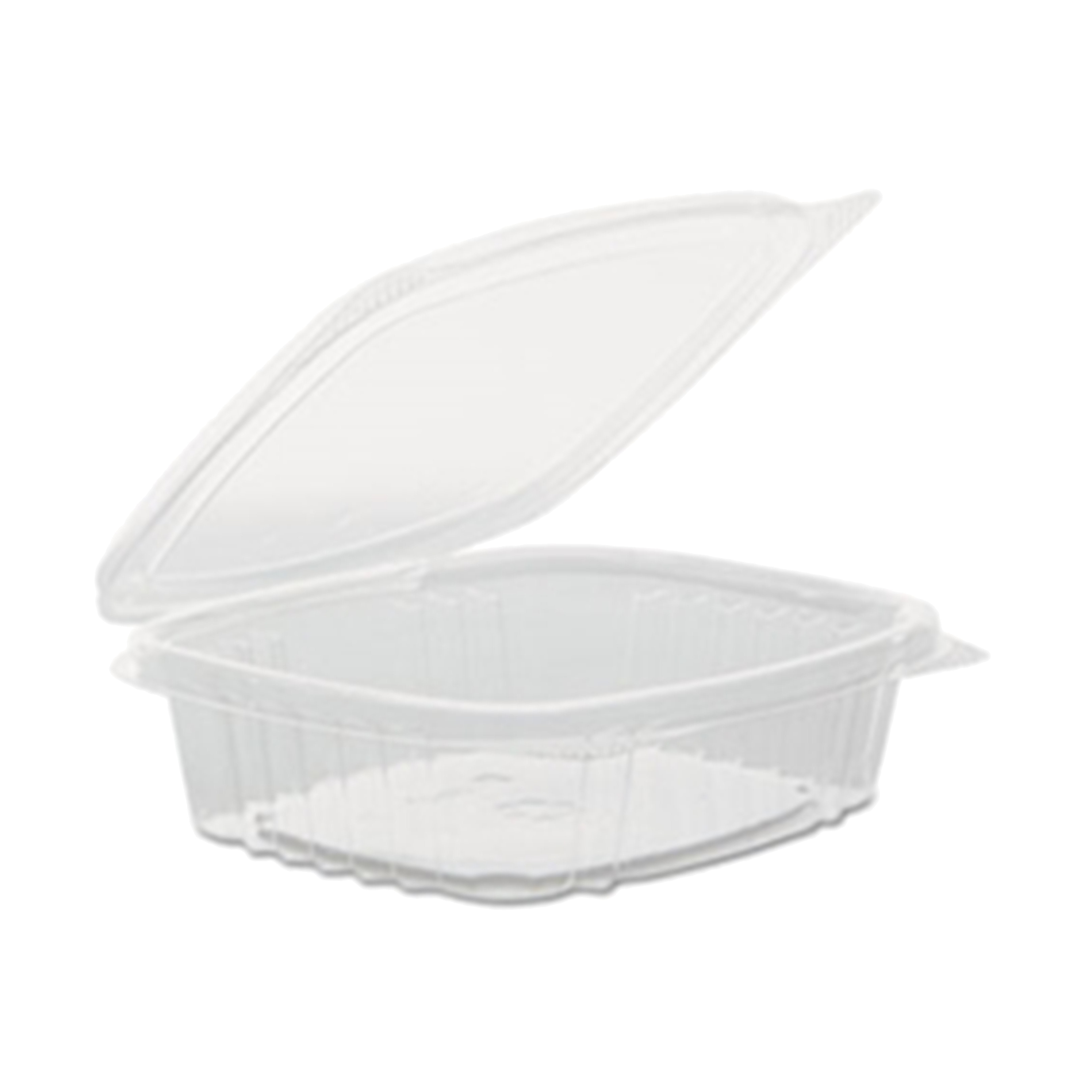 Compostable 8oz Plastic Hinged Deli Container