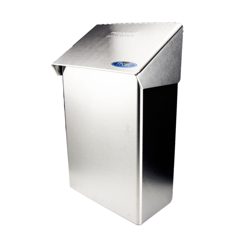 Frost Sanitary Napkin Disposal Bin Stainless Steel ICS Clean Supplies