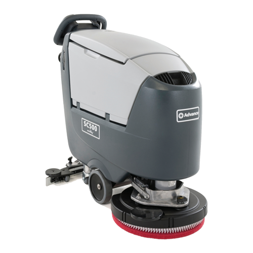 Compact Floor Scrubber