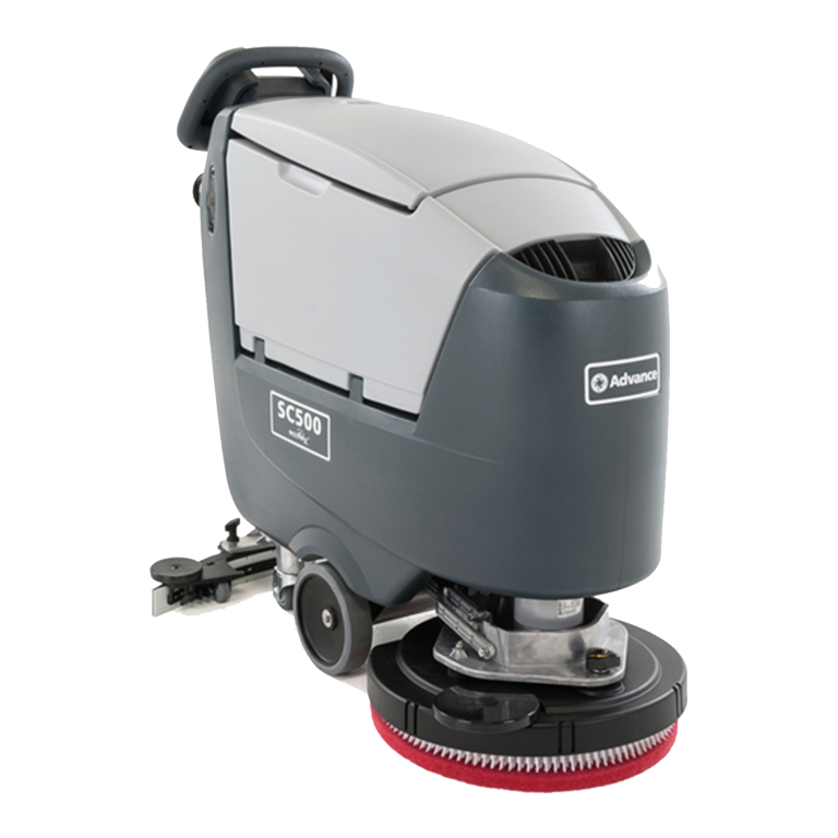 Compact Floor Scrubber