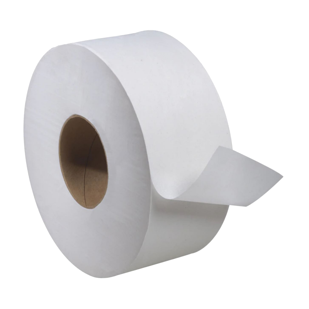 White Swan® 1 Ply Jumbo Toilet Tissue Universal ICS Clean Supplies