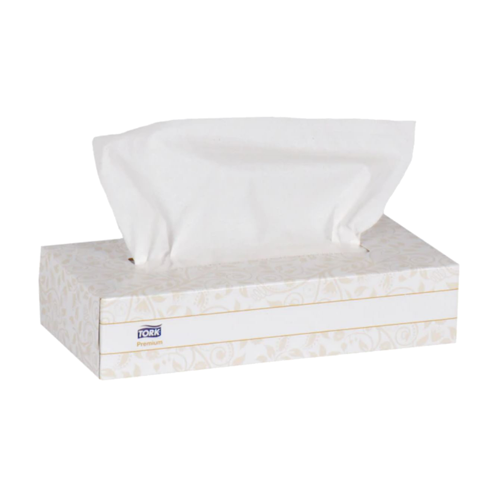 Tork Premium 2 Ply Facial Tissue Flat Box ICS Clean Supplies