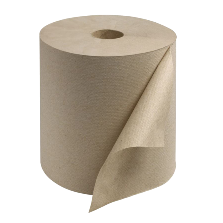 Tork RK800 Brown Paper Towel Roll, 6 rolls in 1 case
