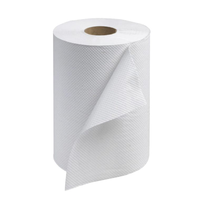 Tork RB351 White Paper Towel Roll, 12 rolls in 1 case